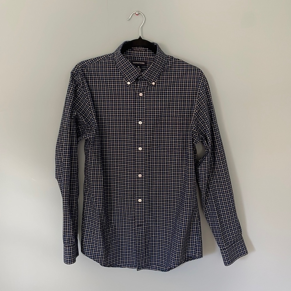 Land’s end long sleeve button down